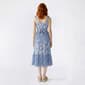 Juniors Trixxi Mix Print Tie Shoulder Cross Waist Midi Dress - image 2