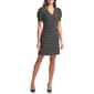 Womens Tommy Hilfiger Puff Sleeve V-Neck Ity Dot Dress - image 1