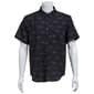 Mens Joe Marlin Sharks Short Sleeve Button Down Shirt - image 1