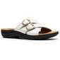 Womens Clarks(R) Collection Laurieann Opal Wedge Sandals - image 1