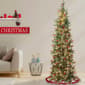 National Tree 7.5ft Feel-Real® Virginia Pine Slim Christmas Tree - image 2