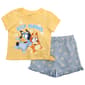 Toddler Girl Bluey Best Buddies Daisy Tee & Shorts Set - image 1