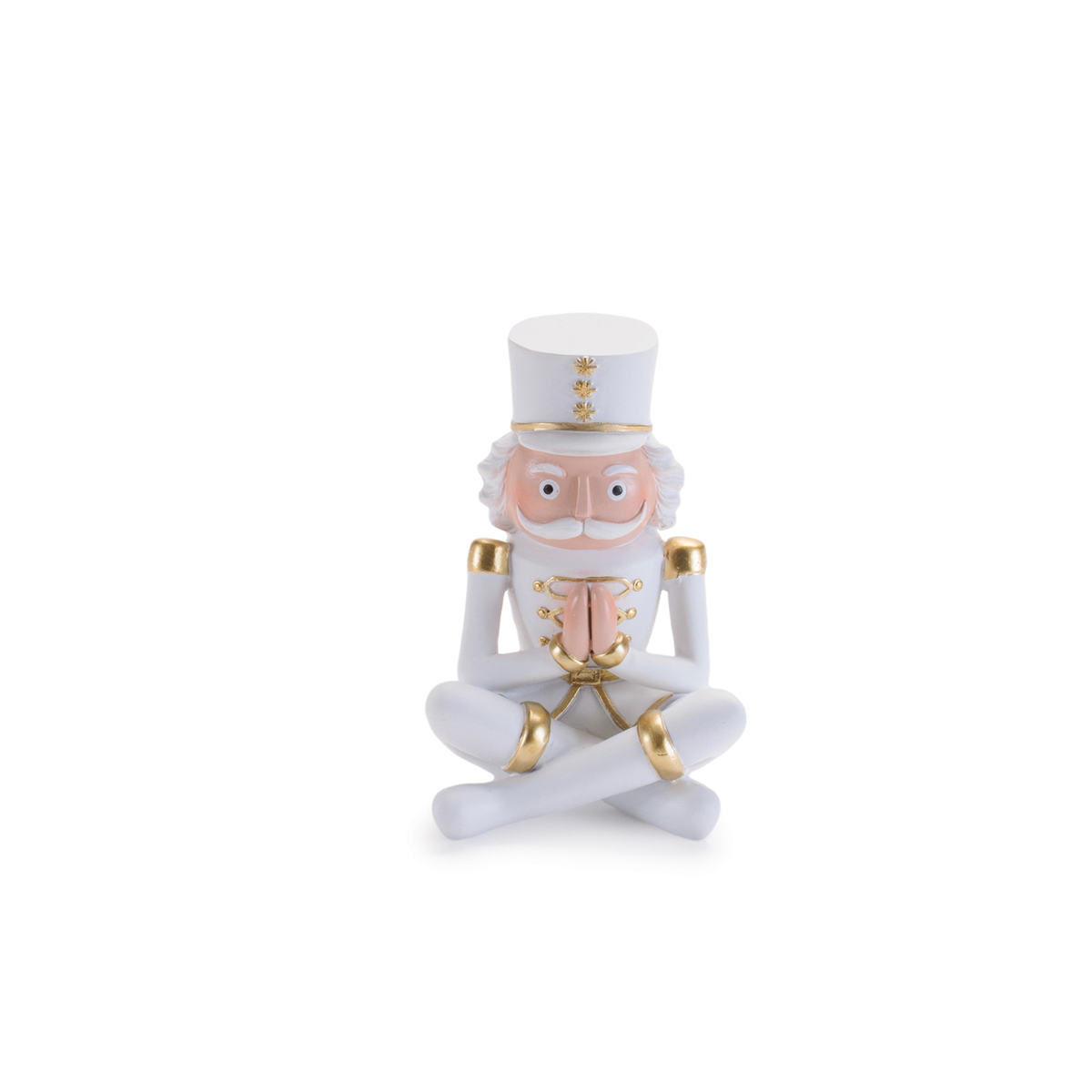 Melrose Yoga Nutcracker Soldier Figurines - Set of 3