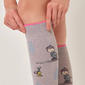 Womens Dr. Motion Peanuts Ski Compression Knee High Socks - image 3