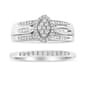 Haus of Brilliance 1/2ctw. Diamond Engagement Bridal Set - image 2