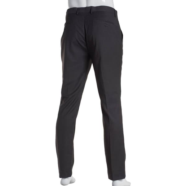 Mens Dolce Roma Slim Fit Dress Pants - Charcoal