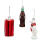 Kurt S. Adler 3pc. Glass Coca-Cola Mini Ornament Set - image 4