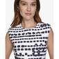 Womens Calvin Klein Sleeveless Scuba Crepe Sheath Dress - image 4