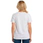 Womens Bonnie Evans Short Sleeve Embroidered Floral Flag Tee - image 2