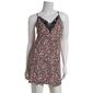 Womens Jessica Simpson Leopard Cami Chemise w/Back Keyhole - image 1
