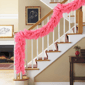 Puleo International 9ft. Pink Round Valley Pine Garland - image 3