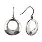 Bella Uno Bee Accent Open Disc Drop Earrings - image 1