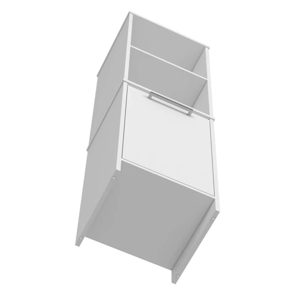 FM FURNITURE Danforth White Pantry Cabinet