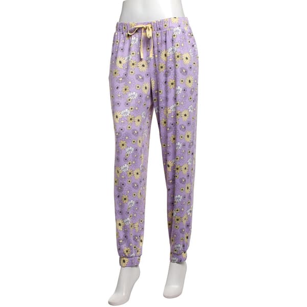 Petite MUK LUKS® Daisies Pajama Joggers