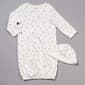 Baby Girl (NB-3M) Little Me Rosebud Gown & Hat Set - image 1
