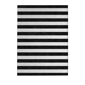 HomeRoots Black & White Striped Washable Indoor Outdoor Accent R - image 2