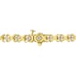 Sterling Silver 18kt. Gold Dew Moissanite Tennis Bracelet - image 2