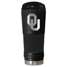 NCAA Oklahoma Sooners Powder Coated Stainless Steel Tumbler