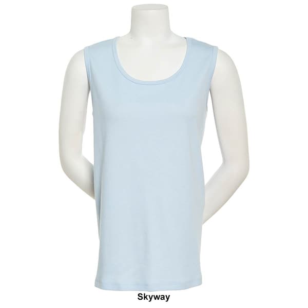 Womens Hasting & Smith Basic Scoop Neck Tank Top