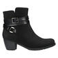 Womens Easy Street Annelisa Low Suede Ankle Boots - image 2