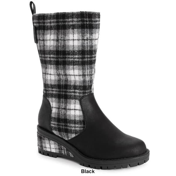 Womens MUK LUKS® Norway Floro Wedge Boots