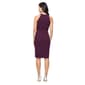 Womens SLNY Sleeveless Glitter Keyhole Neck Dress - image 2