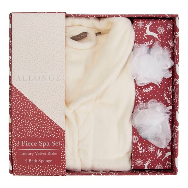 Womens Allonge 3pc. Luxury Robe Gift Box Set Boscov's