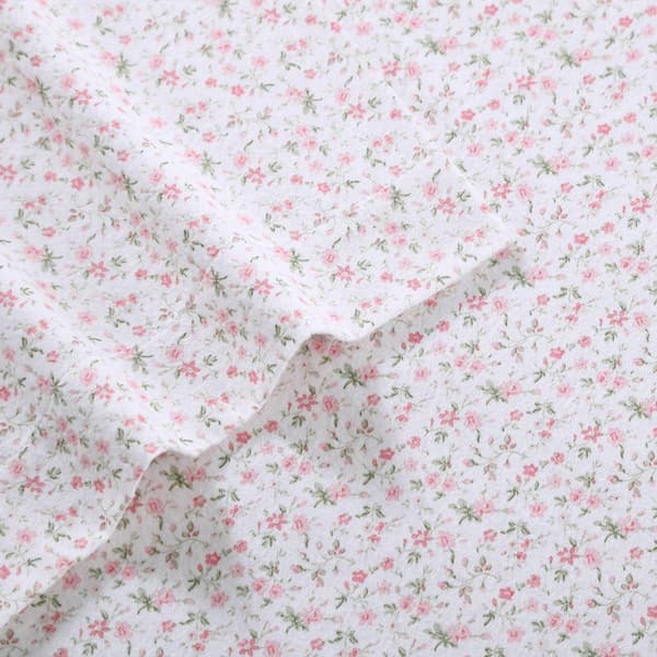 Laura Ashley Evie Cotton Flannel Sheet Set