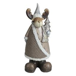Northlight Reindeer with Glitter Christmas Tree Figurine
