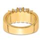 Pure Fire 14kt. Yellow Gold 1ct. Lab Grown Diamond Band - image 5