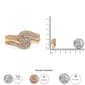 Haus of Brilliance Gold over Silver 1/3ctw. Diamond Bridal Set - image 6
