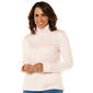 Womens Hasting & Smith Long Sleeve Solid Turtleneck Tee - image 1