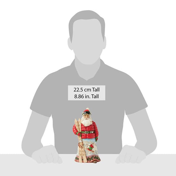 Jim Shore Christmas at the Lodge Santa Christmas Figurine
