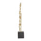 9th & Pike® Gold Contemporary Ginko Leaf Sculpture - image 7