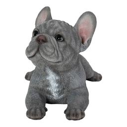 Hi-Line Gift Lying French Bulldog Garden Statue