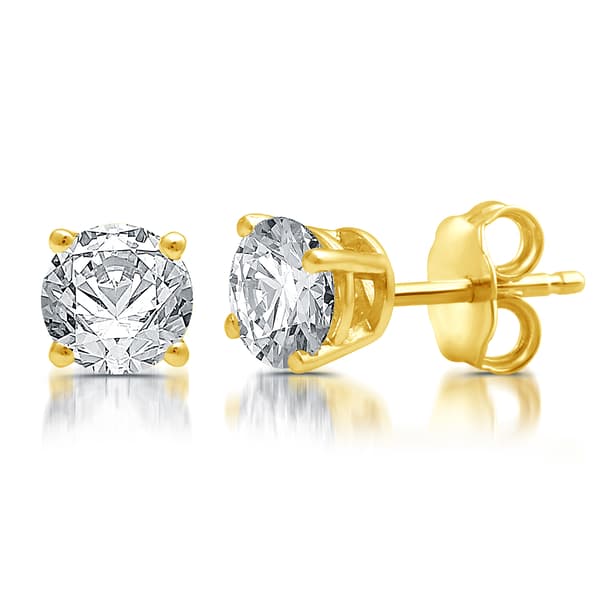 Nova Star® 3/4ctw. Lab Grown Diamond Prong Set Stud Earrings