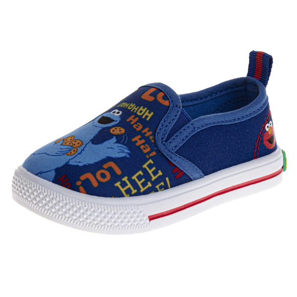 Little Kids Sesame Street® Elmo & Cookie Monster Slip On Sneakers