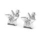 Moluxi&#40;tm&#41; Sterling Silver 1ctw. Moissanite Star Stud Earrings - image 1