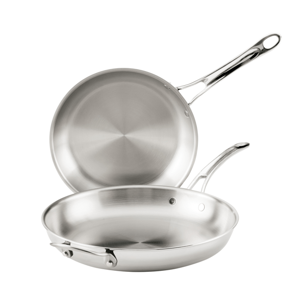 Anolon® EverLast Tri-Ply Clad 10in. & 12.5in. Frying Pan Set