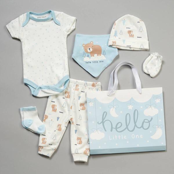 Baby Boy &#40;NB-6M&#41; baby views&#40;R&#41; 8pc. Hello Little One Gift Set - image 