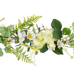 Northlight Seasonal Artificial Hydrangea & Eucalyptus Garland
