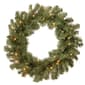 National Tree 24in. Clear Lights Fir Wreath - image 1