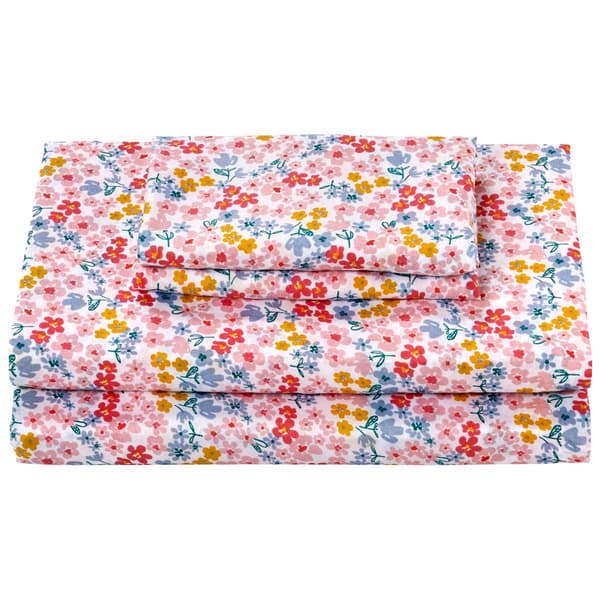 Ashley Cooper&#40;tm&#41; Bedding EssentialKatie Floral Microfiber Sheet Set - image 