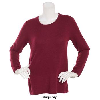 Womens Preswick u0026 Moore Long Sleeve Jewel Neck Cashmere Sweater - Boscov's