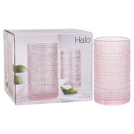 Home Essentials Halo Set of 4 Blush Highball Glasses