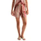 Womens CITY BLUES Stripe Drawstring Cargo Shorts - image 1
