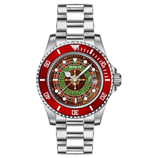 Mens Invicta Pro Diver Roulette Wheel Dial Quartz Watch - 50519 - image 