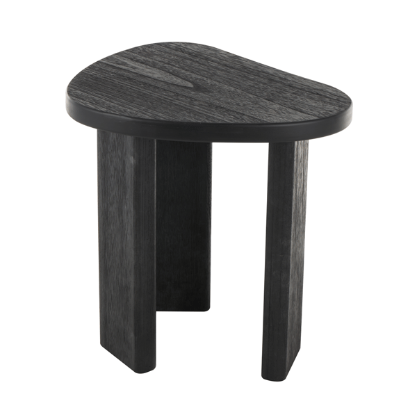 9th & Pike® Modern 20in. Black Wood End Table - image 