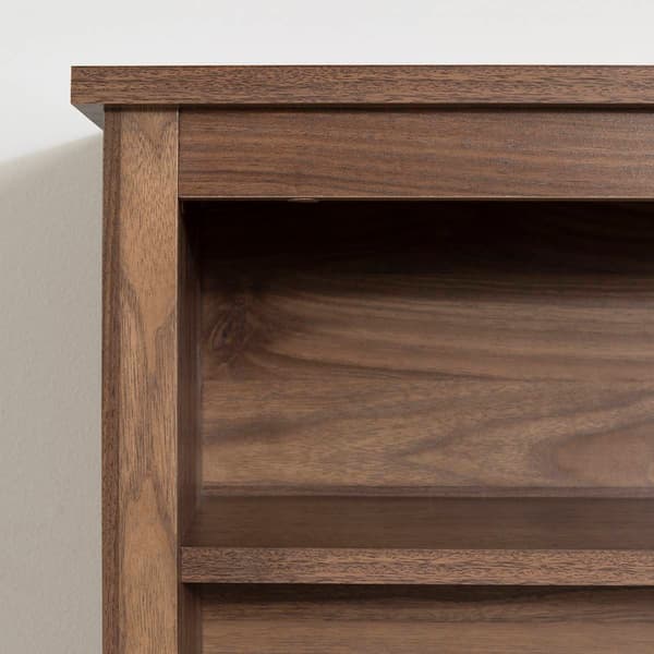 South Shore Yodi Natural Walnut Twin Headboard