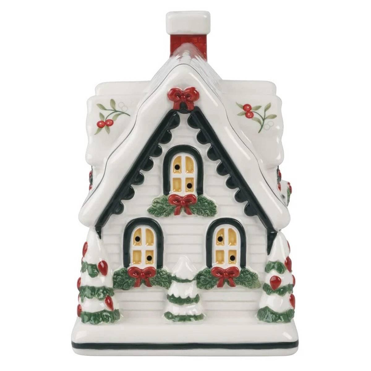 Pfaltzgraff® Winterberry Village House with LED Light